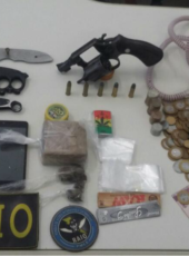 BPRaio prende suspeito de tráfico de drogas na AIS 21