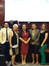 Delegada da Dceca ministra palestra no 1º Seminário de Combate aos Crimes Contra a Dignidade Sexual de Crianças e Adolescentes na Unifor