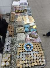 BPRaio apreende drogas, dinheiro e outros ilícitos durante ação em Tianguá