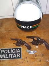 Motopatrulhamento da Uniseg de Sobral captura cinco assaltantes e apreende duas armas de fogo