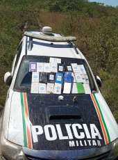 Após perseguição na RMF, Polícia Militar apreende mais de 25 kg de cocaína