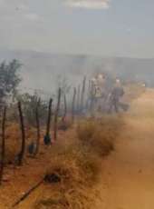 Bombeiros debelam três incêndios em vegetação em Limoeiro do Norte