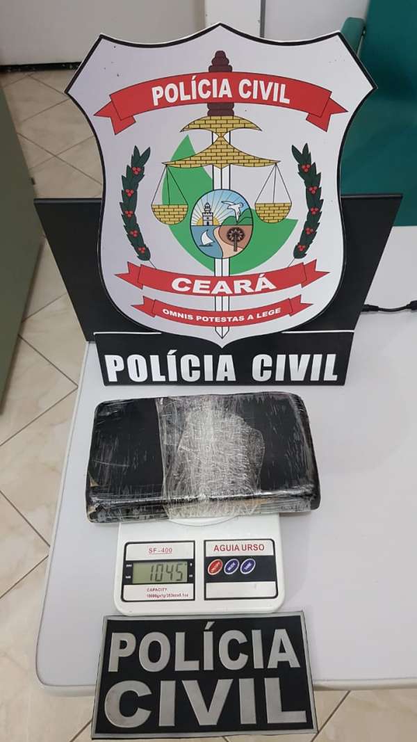 Homem é preso transportando 1kg de cocaína para Aracati
