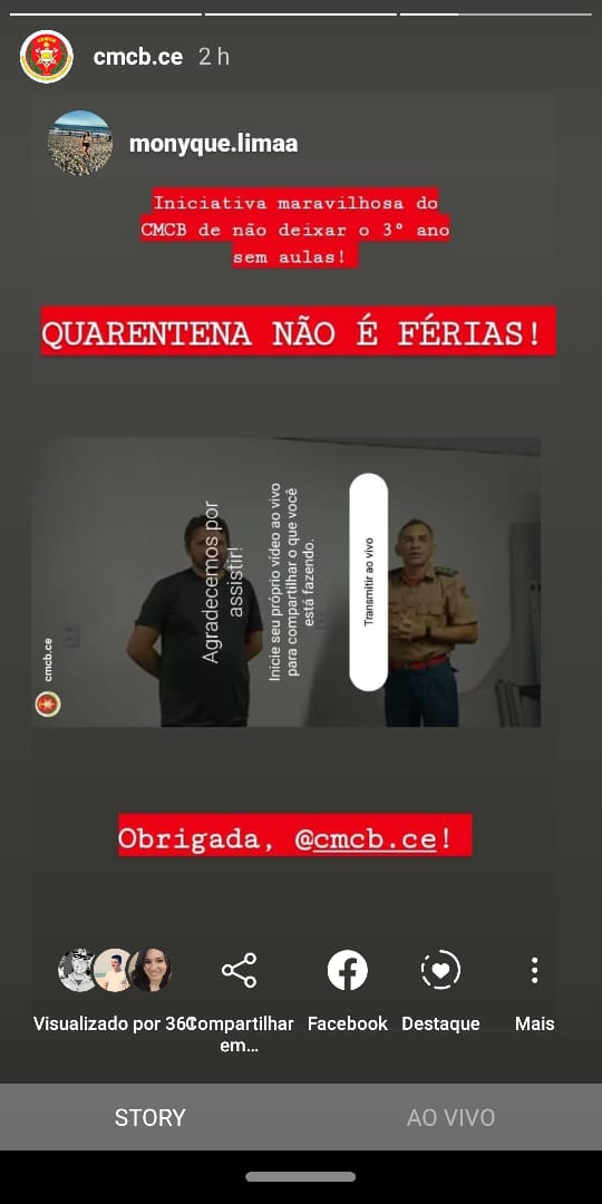 Pare tudo o que você está fazendo e assista aos vídeos do perfil