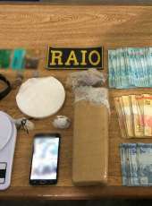 CPRaio da PMCE apreende drogas e dinheiro em Hidrolândia