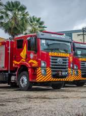 Com mais nove caminhões e viaturas, Bombeiros reforçam combate a incêndios e ações de busca e salvamento