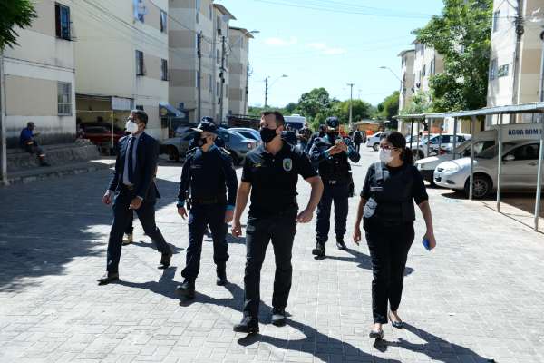 Forças de Segurança realização ação conjunta na Rua João Polidori, no  bairro Jardim São José - Prefeitura de Bragança Paulista