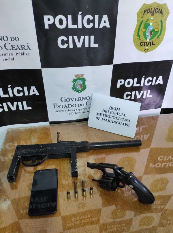 Cope apreende armas, munições e documentos falsos no Pilarzinho