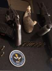 CPRaio da PMCE prende homem e apreende duas armas de fogo em Santa Quitéria