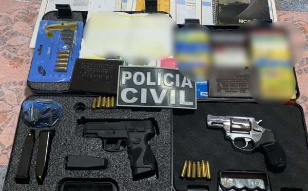 Cope apreende armas, munições e documentos falsos no Pilarzinho