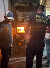 Durante Semana de Combate às Drogas, PC-CE incinera mais de 69 kg de drogas na Região Sul