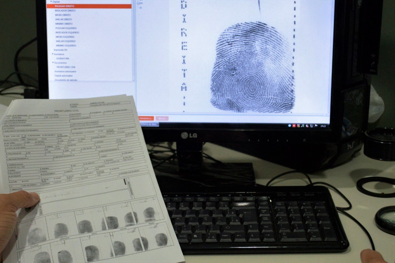 Pefoce realiza a identificação de cearense que usou nome falso ao ser presa na cidade de Aparecida de Goiânia - Secretaria da Segurança Pública e Defesa Social - sspds