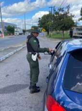 Polícia Militar promove ação em alusão à Semana Nacional do Trânsito