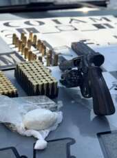 Polícia Militar apreende armas, munições e drogas durante ação na Capital