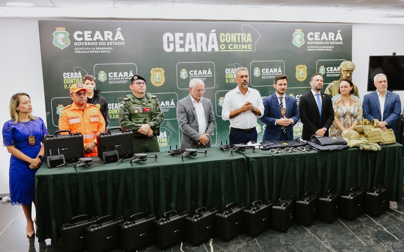 Ceará Contra o Crime: Governo entrega mais de 7,3 mil equipamentos para reforçar o trabalho da Polícia Civil