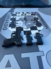 PMCE prende homem e apreende pistola no bairro Barroso