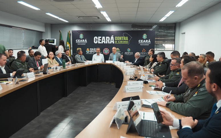 Gestores avaliam avanços na segurança pública do Ceará em reunião de nível I do sistema de Metas da SSPDS