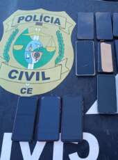 Homem suspeito de manipular tarifas de aplicativo de transporte é preso pela PCCE em Aquiraz; celulares e veículos são apreendidos