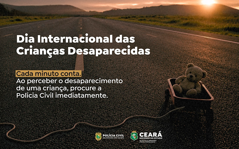 25 de Maio: PCCE reforça importância da prevenção e da resposta rápida nos casos de crianças desaparecidas