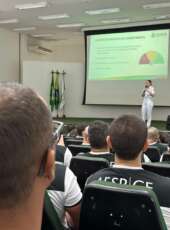 Aesp/CE reforça importância da saúde mental durante palestra do Curso de Formação de Delegados